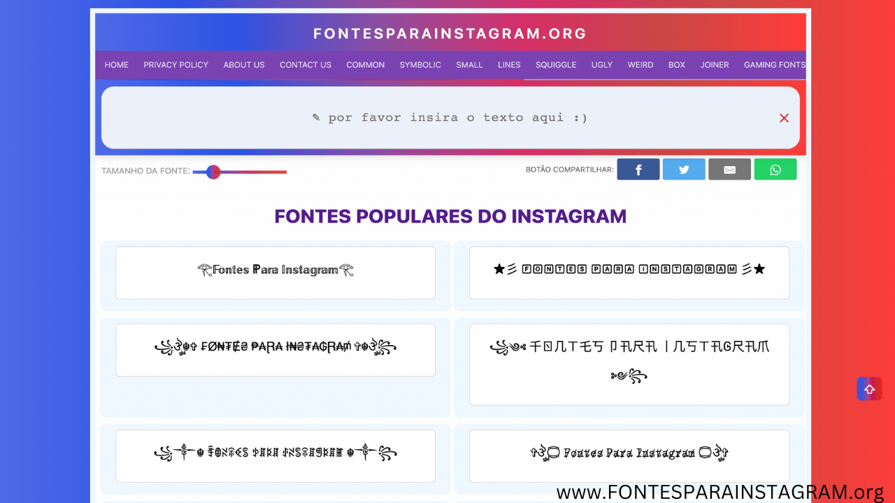 Stylish Fonts for Instagram 2022 (🅰🅳 ⓕⓡⓔⓔ)